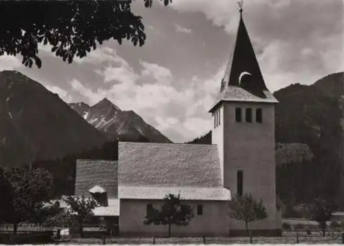 Bad Oberdorf - Dorfkirche mit Rotspitze - ca. 1965