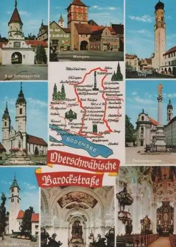 Barockstraße - u.a. Bad Schussenried - ca. 1980