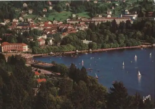 Frankreich - Frankreich - Gerardmer - Vue generale du Lac et de la Ville - 1990