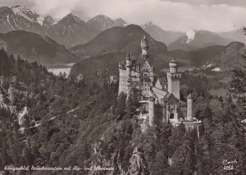 Schwangau Neuschwanstein - mit Alpsee und Schwansee