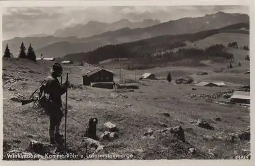 Winklmoos (OT von Reit im Winkl) - mit Loferersteinberge - ca. 1955