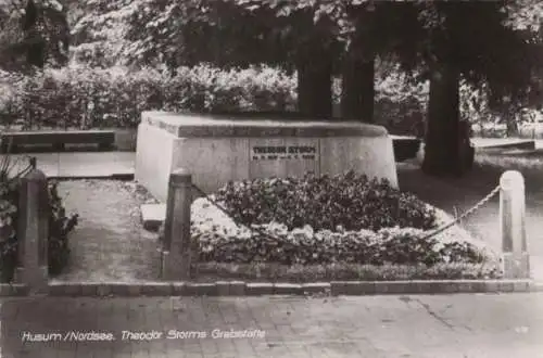 Husum - Theodor Storms Grabstätte - ca. 1960