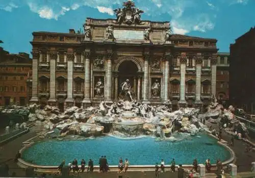 Italien - Italien - Rom - Roma - Fontana di Trevi - ca. 1980