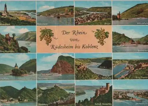 Rhein - von Rüdesheim bis Koblenz