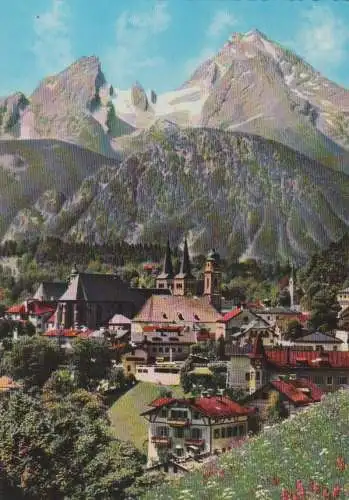 Berchtesgaden - mit Watzmann - ca. 1975