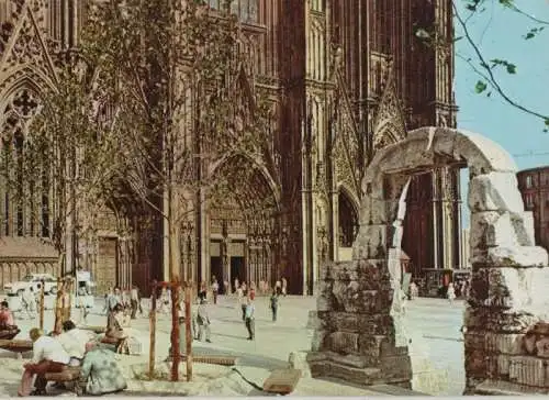 Köln - Dom, Hauptportal - ca. 1980