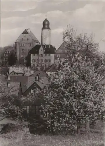 Eisfeld - Blick zum Schloß - 1974