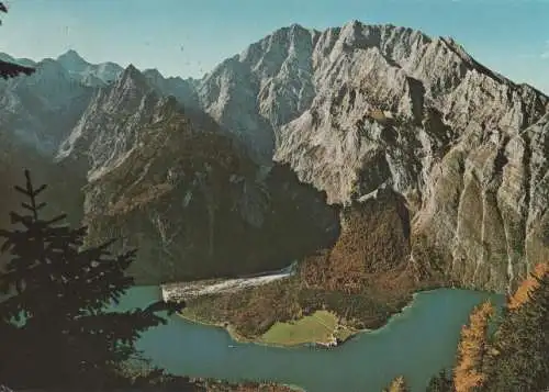 Königssee - Blick vom Feuerpalfen - 1970