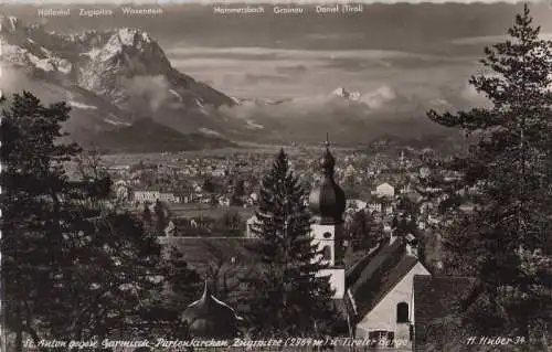 Österreich - Österreich - St. Anton - gegen Garmisch - ca. 1955