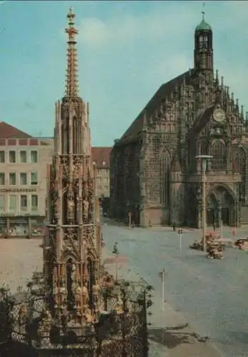 Nürnberg - Schöner Brunnen - 1972