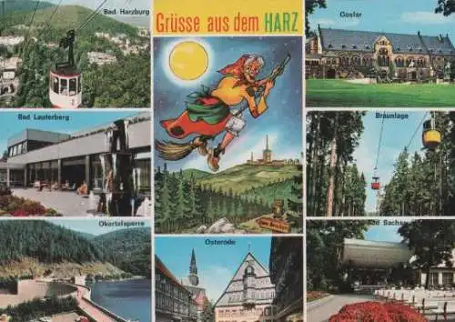 Goslar - Harz u.a. Braunlage u. Osterode - 1990