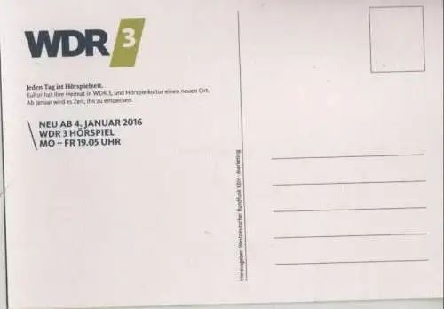 Zeit für Hörspiele WDR 3