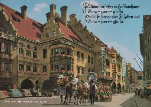 München - Hofbräuhaus am Platzl - 1973