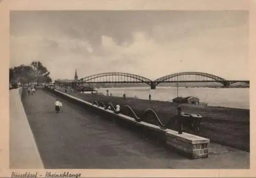 Düsseldorf - Rheinschlange - ca. 1960