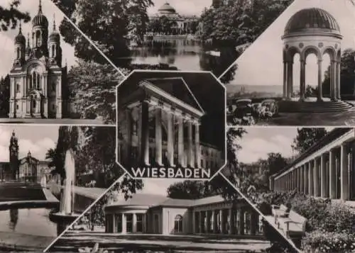 Wiesbaden - u.a. Kurhaus - 1965