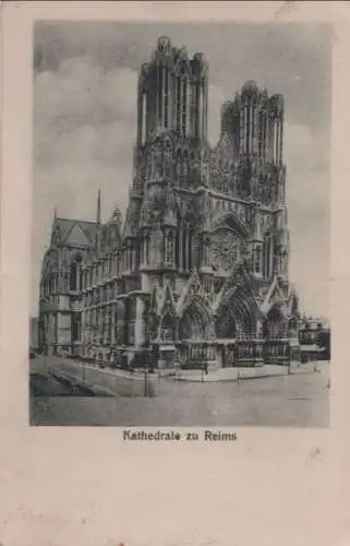 Frankreich - Frankreich - Reims - Kathedrale - 1915