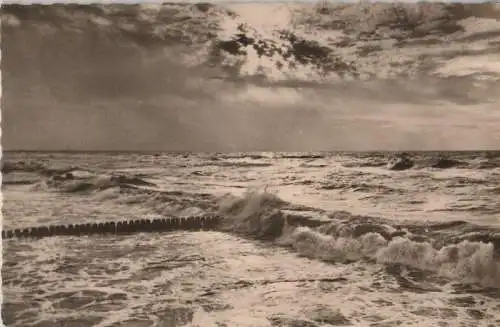 Ostsee - Abendstimmung - 1958