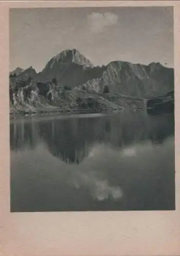 Seealpsee - mit Höfats - ca. 1950