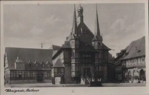 Wernigerode - Rathaus - ca. 1955