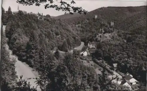 Manderscheid - mit Ober- und Niederburg - ca. 1960