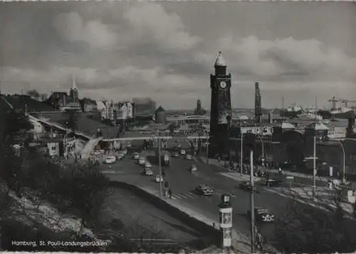 Hamburg - St. Pauli-Landungsbrücken - ca. 1965