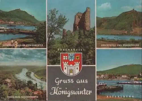 Königswinter - u.a. Rheininsel Nonnenwerth - ca. 1975