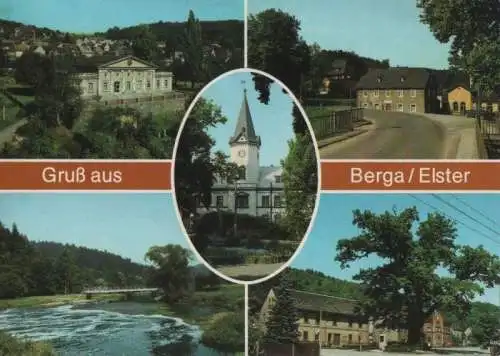 Berga - u.a. An der Elster - 1987