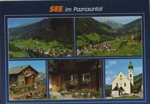 Österreich - Österreich - See - im Paznauntal - ca. 1985