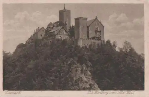 Eisenach - Wartburg von Südwest - ca. 1935