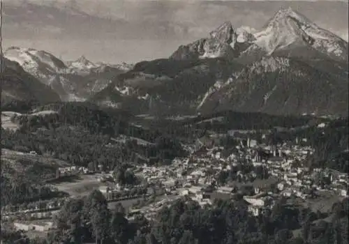 Berchtesgaden - mit Watzmann - 1961