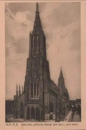 Ulm - Münster - ca. 1950