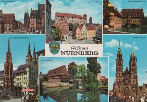 Nürnberg u.a. Henkersteg - 1966