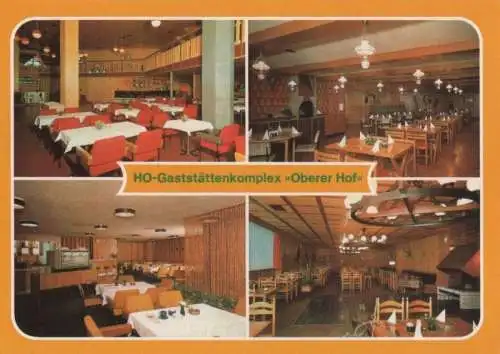 Oberhof - HO-Gaststättenkomplex Oberer Hof - 1983