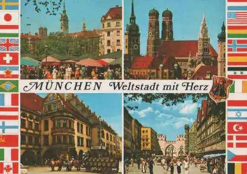 München u.a. Altstadt-Türme - ca. 1985