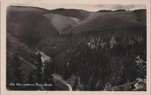 Thüringer Wald - Die Meurasteine - 1962