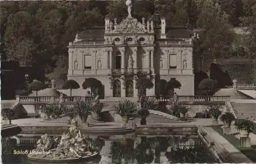 Ettal, Linderhof - Schloß - ca. 1960