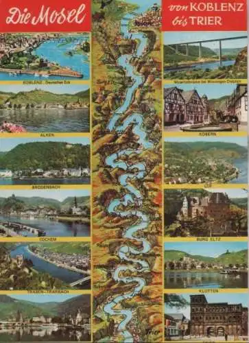 Mosel - u.a. Bernkastel - 1989