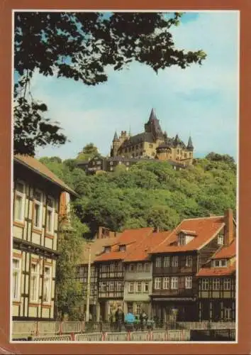 Wernigerode - Schöne Ecke mit Blick zum Schloss