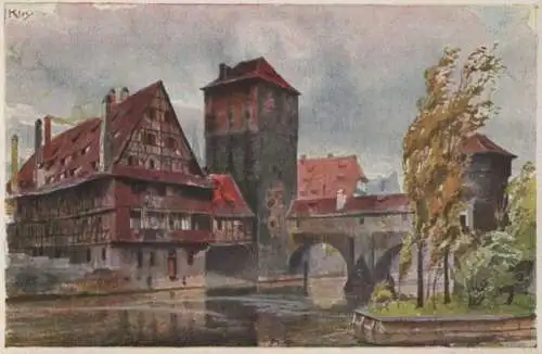 Nürnberg - Henkersteg - ca. 1955