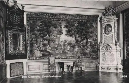 Österreich - Österreich - Furth - Stift Göttweig, Gobelinzimmer - ca. 1955