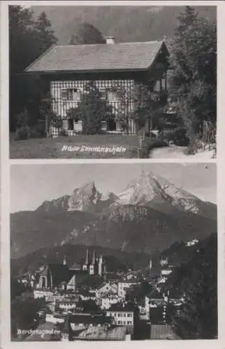 Berchtesgaden - mit Haus Sonnenschein - ca. 1955