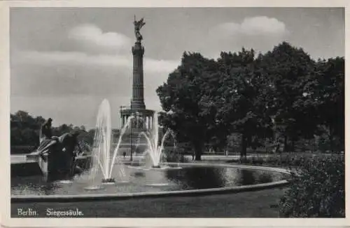 Berlin-Tiergarten, Siegessäule - ca. 1955