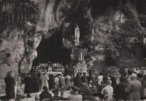 Frankreich - Frankreich - Lourdes - La Grotte Miraculeuse - ca. 1965