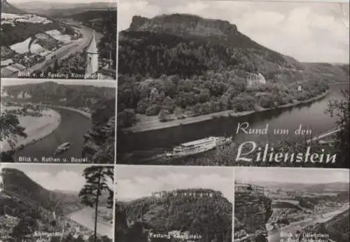 Sächsische Schweiz - Rund um den Lilienstein - 1983