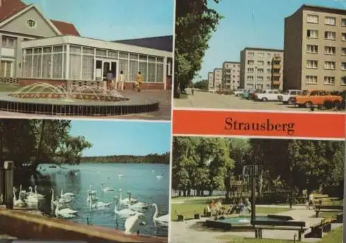 Strausberg - u.a. Fichteplatz - ca. 1980