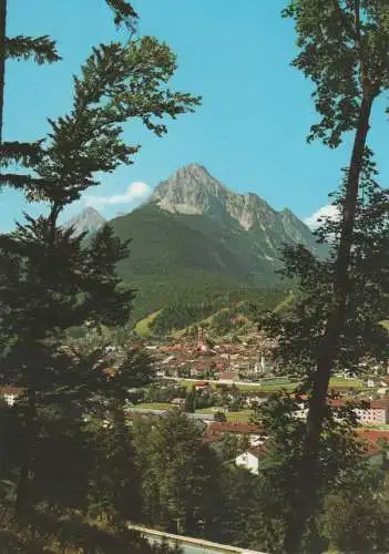 Mittenwald - gegen Wettersteinspitze - ca. 1980