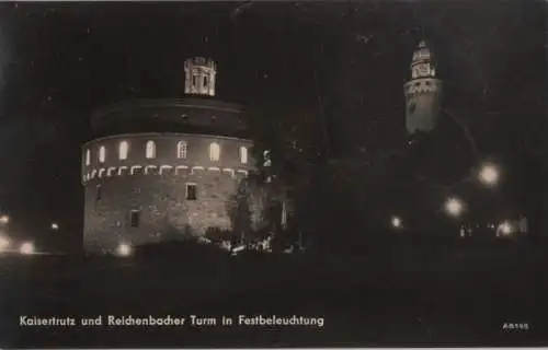 Görlitz - Kaisertrutz und Reichenbacher Turm - 1969