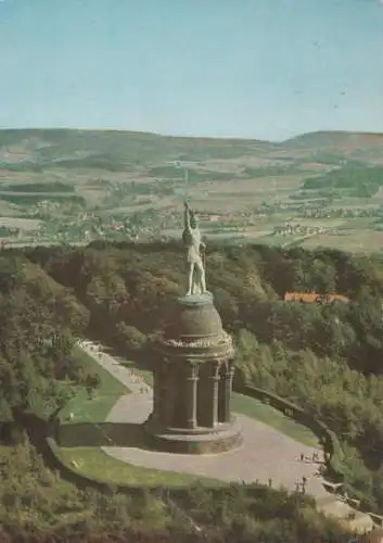 Detmold - Hermannsdenkmal - Luftbild - 1965