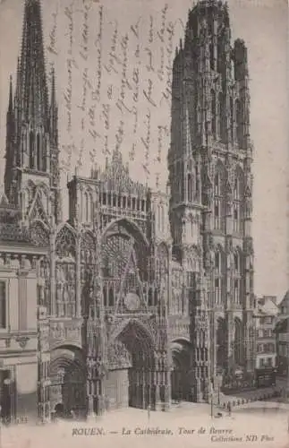 Frankreich - Frankreich - Rouen - La Cathedrale - 1904