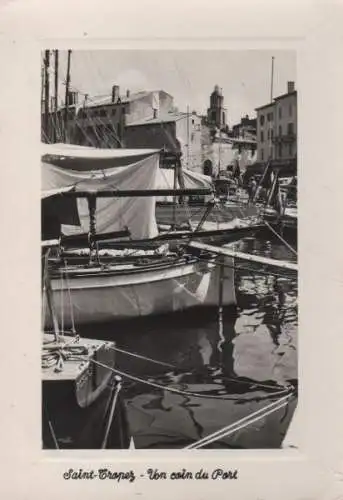 Frankreich - Frankreich - Saint-Tropez - Un coin du Port - ca. 1960